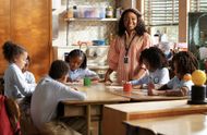 The brilliance of Abbott Elementary is that the camera crew doesn’t merely exist as decoration. (Image source- Warner Bros. Television)